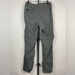 Columbia Women Gray Convertible Cargo Shorts Omni-Shade Sun Protection Pants Photo 2