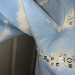 Laura Ashley Sky Blue Tie Dye Cardigan Medium Petite Photo 3