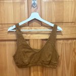 Aerie Offline Size Large Brown Loungewear Bra Photo 1