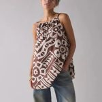 Urban Outfitters BDG Eva‎ Tie-Front Ruched Strap Trapeze Mini Dress Size XXS Photo 8