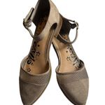 Brash Women's Mary Jane Flats Fabric Gray Pointed Toe Size 7.5M Photo 0