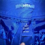 Apt. 9  Blue Cuffed Chino Classic Shorts‎ Casual Everyday Summer Beach Size 8 Photo 2