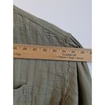 American Eagle  Women's Shirt Button Up Collared Olive Green Size XL Photo 3