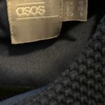 ASOS ‎ Women's Navy Textured Knit Pencil Dress Short Sleeve Sheath Style size 6 Photo 5