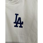 Starter Los Angeles Dodgers  Women's Scrimmage Full-Zip Hoodie - White Photo 8