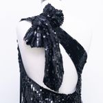 Mac Duggal . Sequined One Shoulder Back Bow Detail Gown. 93580 Photo 9