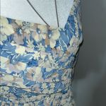 Sugar Lips  Blue Floral Blouse Photo 3