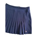 FILA  Navy Blue Pleated Tennis Active Skirt Size M NEW NWOT Photo 2