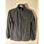 Columbia  Gray Long Sleeve Zip Up Jacket S Gorpcore Cozycore Slow Fashion Photo 3