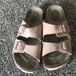 Arizona Jeans Arizona Jean Co slip on pink sandals white on‎ the bottom size 9 Photo 1