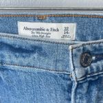 Abercrombie & Fitch Abercrombie & Fitch The ‘90s Straight Ultra High Rise Jeans Blue Size 32/14R Photo 4