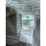 J.Crew Reimagined Striped Button Up Shirt Women's XS Band Collar Long Sleeve Photo 8