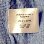 Orvis  light blue linen‎ blend cardigan longer length size large Photo 6