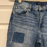 J.Crew Slim Broken-in Boyfriend Patchwork Distressed Blue Denim Jeans Size 27 Photo 1