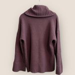 Talbots Women's Lavender Cowl Neck Sweater Size Large Fall Knit Chic Trendy Wool Photo 2
