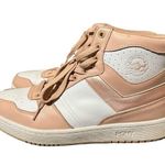 Pony City Wings Retro Hightops Pink & White Sneakers Size 11 Photo 0