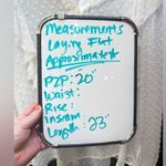 W By Worth  Swiss Dot Ruffle Sheer Blouse Size Medium Photo 1