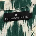 Tuckernuck Pomander Place Green White Ikat Kenzo Mini Dress Size Large Photo 3