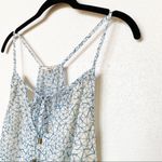 LA Made  Blue White Graphic Romper Size Small Photo 1