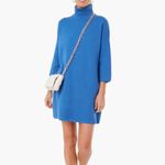 Tuckernuck  Pomander Place Vivianne turtleneck sweater dress blue sz XS Photo 1
