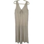 Urban Outfitters  Breezy‎ Plunging Wide Leg Sleeveless Babydoll Jumpsuit Size XS Photo 3
