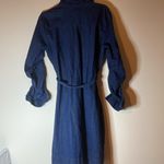 Levi's women's denim long-sleeve shirtdress in blue Large extra Large Photo 6