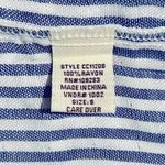 Vintage Havana Striped Beach Shirt, NWT, Size S Blue Photo 6