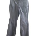 Lands' End Land’s End Women’s Mid Rise Trouser Leg Pants Size 4 Grey Photo 0