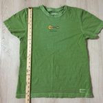 Life is Good Womens T Shirt Green Guitar Soul Food Graphic Short Sleeve Size S Photo 3