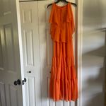 Orange Maxi Dress Photo 3