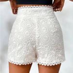 White Eyelet Lace High Photo 1
