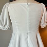 SheIn Womens small  knee length ruffled shirt sleeve dress Photo 8