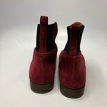 Lucky Brand Lucky Brand Gleldo maroon corduroy ankle boots size 8.5 Photo 4
