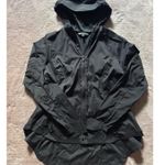 Athleta  Jacket Womens Black Open Road Shell Jacket Windbreaker Rain Size X small Photo 0