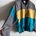 VINTAGE 80s Arnold Colorblock Windbreaker Jacket Photo 2