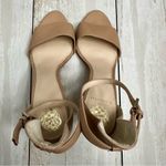 Vince Camuto Tan Heeled Sandals Leather Strappy Sexy Stilettos Summer Vacation Photo 10