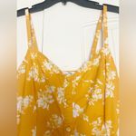 Caroline Constas Arlette Floral Romper Yellow Size M Photo 4