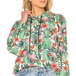 BLANK NYC  Lightweight Pullover Tropical Lightweight Windbreaker Rain Jacket Small Photo 0