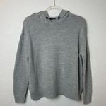 Tally Weijl  Heather Gray Hooded Sweater Size M Photo 0