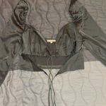 Boutique Cropped Long Sleeve Top Photo 2