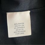 Philosophy  black short-sleeve sweater with a gold zipper detail Photo 4