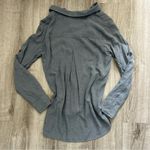 Cloth & Stone  by Anthropologie Steel Gray Button Up Pullover Blouse Size Small Photo 1