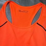 Under Armour  Racerback Tank Top Womens 2X Orange Heatgear Loose Fit Athletic Photo 6