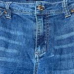 Seven7 Blue Jeans Shorts Womens 14 Denim Stretch Casual Everyday Embroidered Photo 15