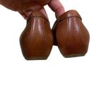 Ecco  Leather Ballet Flats 39 Brown Comfort Classic Round Toe Shoes Photo 5