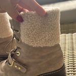 Stuart Weitzman Viking Suede Sherpa Boots Photo 5