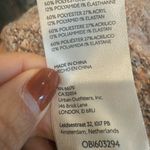 Free People  Snowflake Sweater size XS Pink‎ Pullover Cropped Slouchy Fall Winter Photo 5