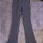 SheIn Black and White Flare Pants Photo 0