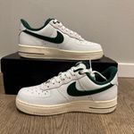 Nike Air Force 1 White Green Photo 1