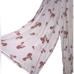 Free People  Women's crossed paths printed wide leg culottes pants SIZE M Photo 2